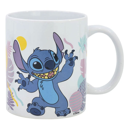 Disney Lilo un Stitch havajiešu porcelāna krūze 325 ml (11 unces) dāvanu kastītē