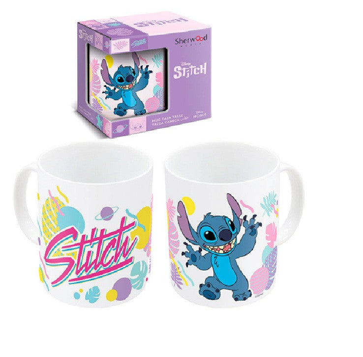 Disney Lilo un Stitch havajiešu porcelāna krūze 325 ml (11 unces) dāvanu kastītē