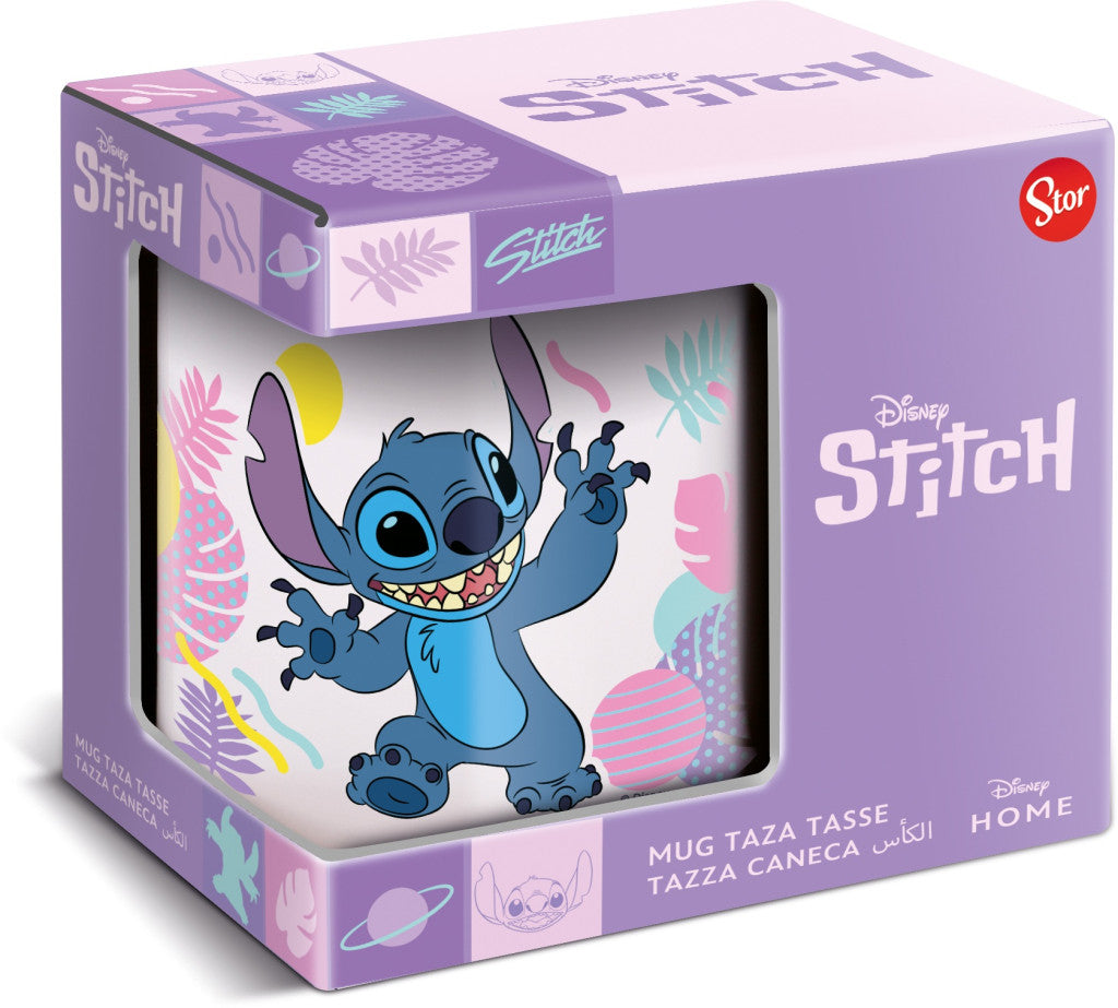 Disney Lilo un Stitch havajiešu porcelāna krūze 325 ml (11 unces) dāvanu kastītē