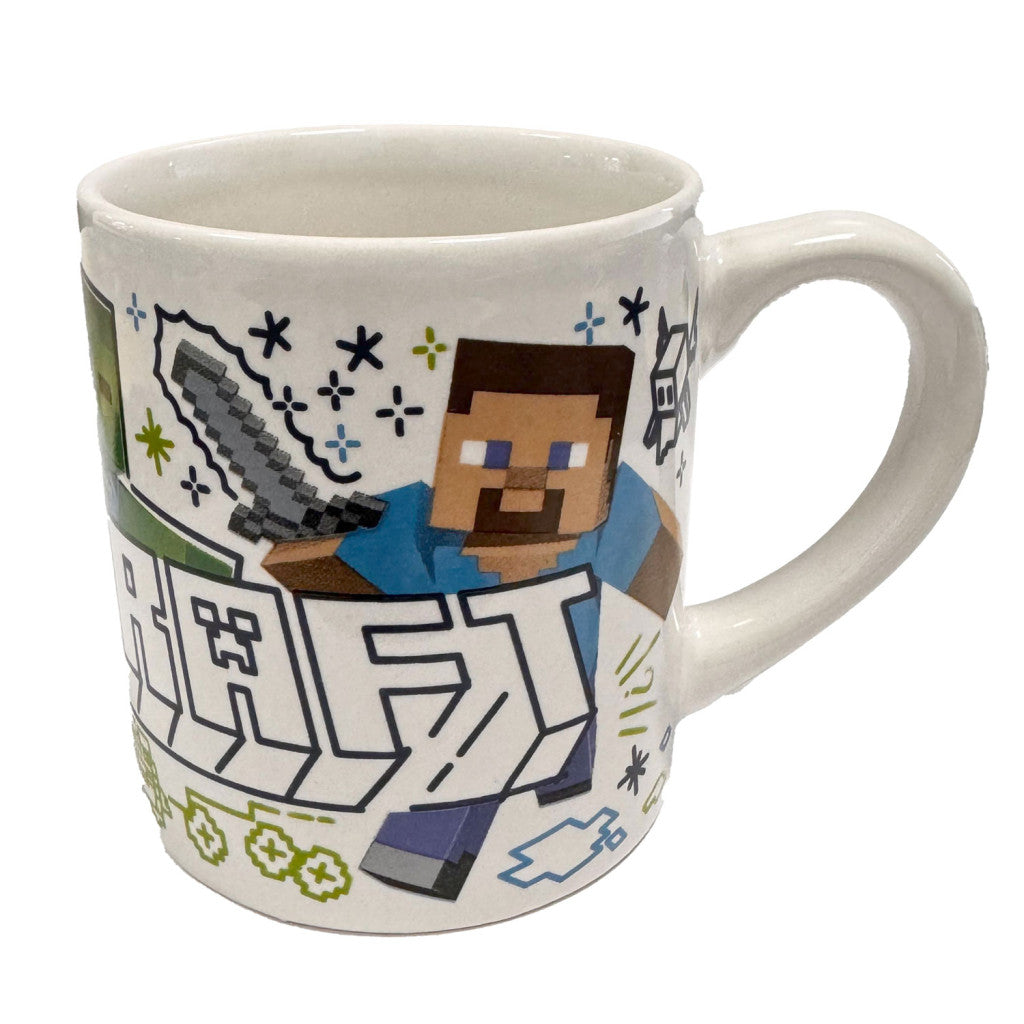 Minecraft Explore More porcelāna krūze 235 ml (8 unces) dāvanu kastītē