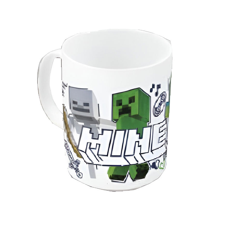 Minecraft Explore More porcelāna krūze 235 ml (8 unces) dāvanu kastītē