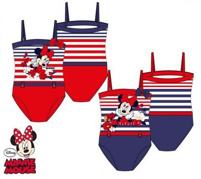 Disney Minnie bērnu peldkostīms, peldēšanai, 3-8 gadi