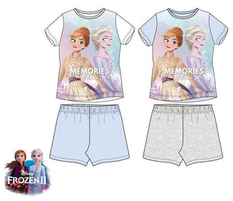Disney Frozen bērnu īsā pidžama 4-8 gadi