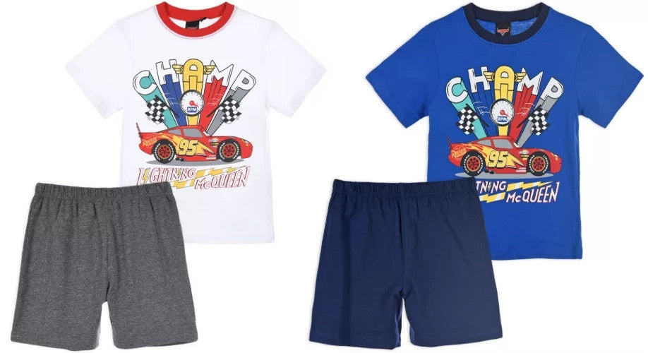 Disney Cars bērnu īsā pidžama 3-8 gadi
