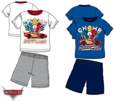Disney Cars bērnu īsā pidžama 3-8 gadi