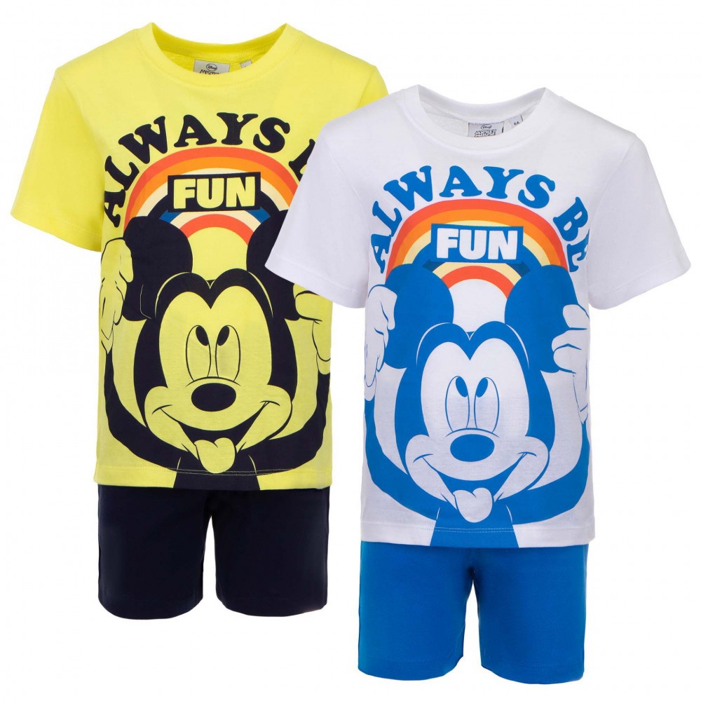 Disney Mickey bērnu īsā pidžama 3-8 gadi