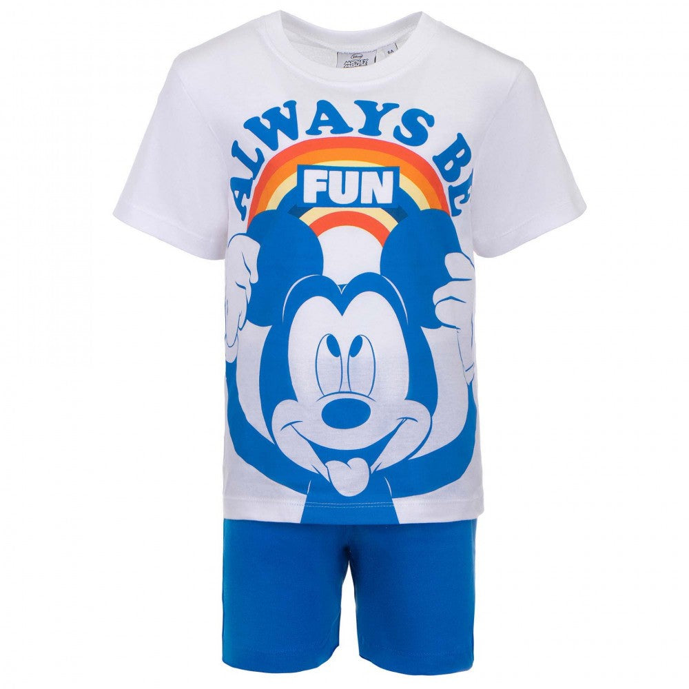 Disney Mickey bērnu īsā pidžama 3-8 gadi