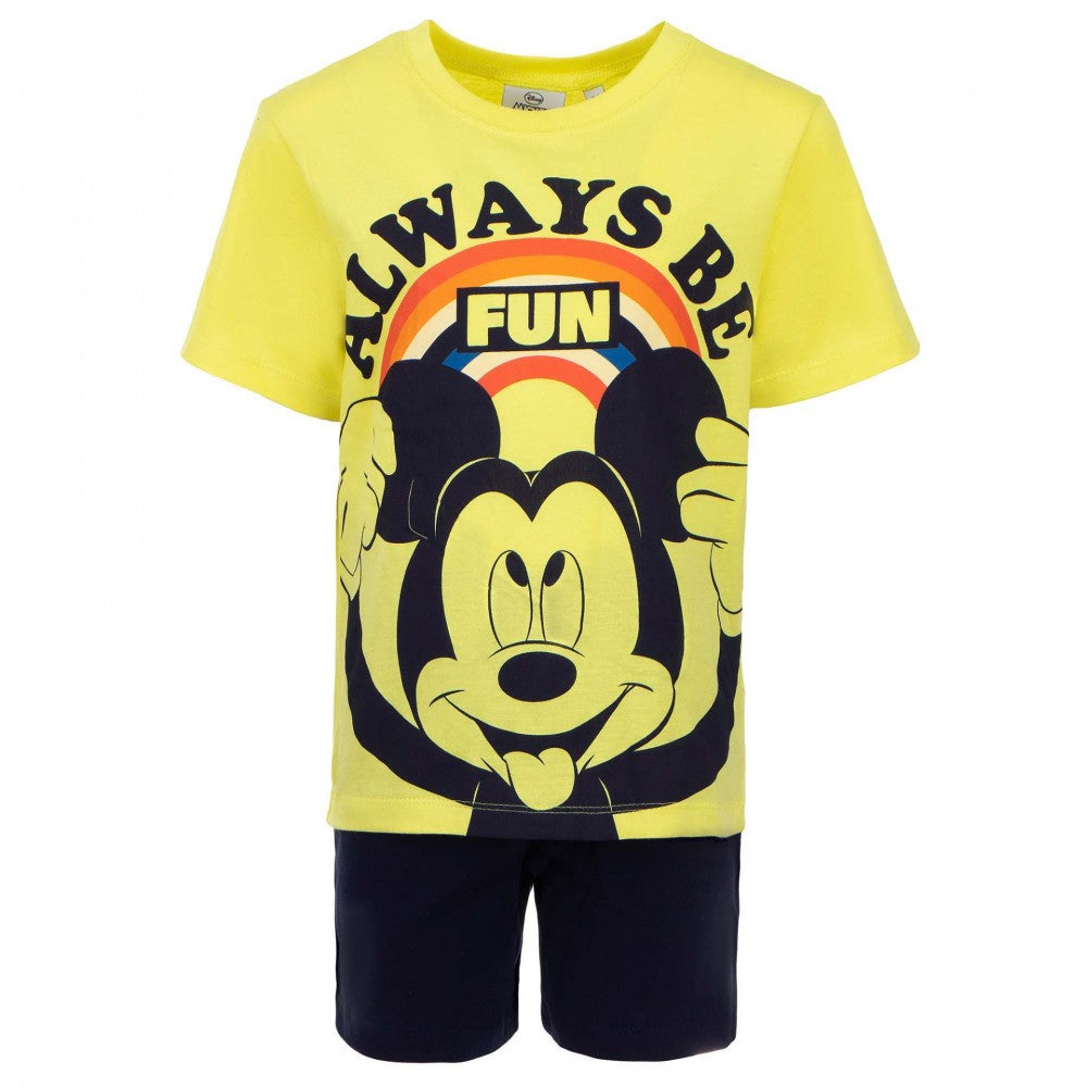 Disney Mickey bērnu īsā pidžama 3-8 gadi