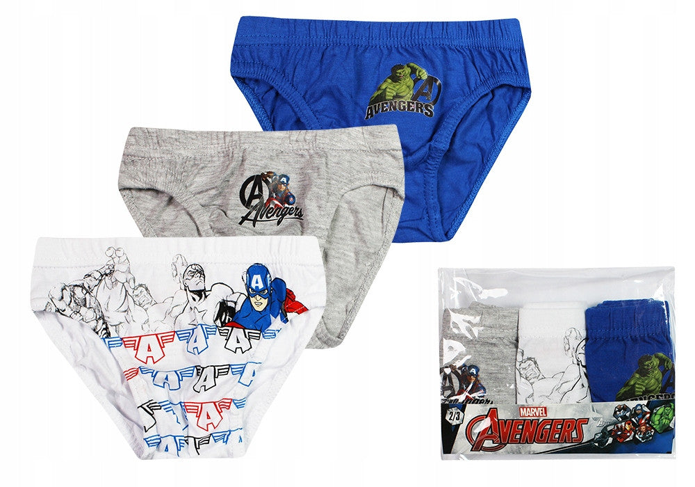 Avengers bērnu apakšveļa, biksītes 3 gab./iepak.
