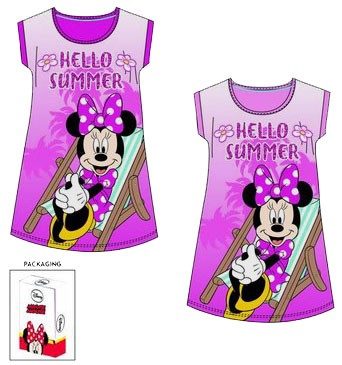 Disney Minnie bērnu īsais naktskrekls dāvanu kastītē 3-8 gadi