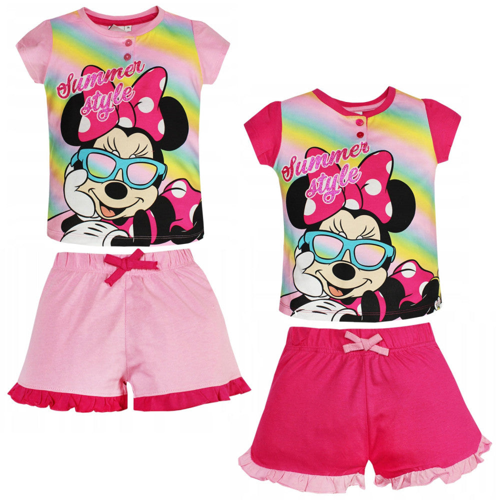 Disney Minnie bērnu īsā pidžama dāvanu kastītē 3-8 gadi
