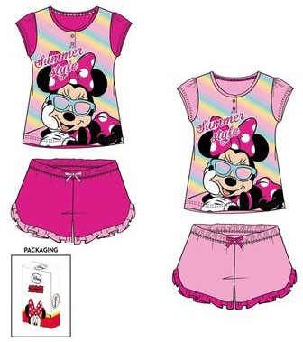 Disney Minnie bērnu īsā pidžama dāvanu kastītē 3-8 gadi