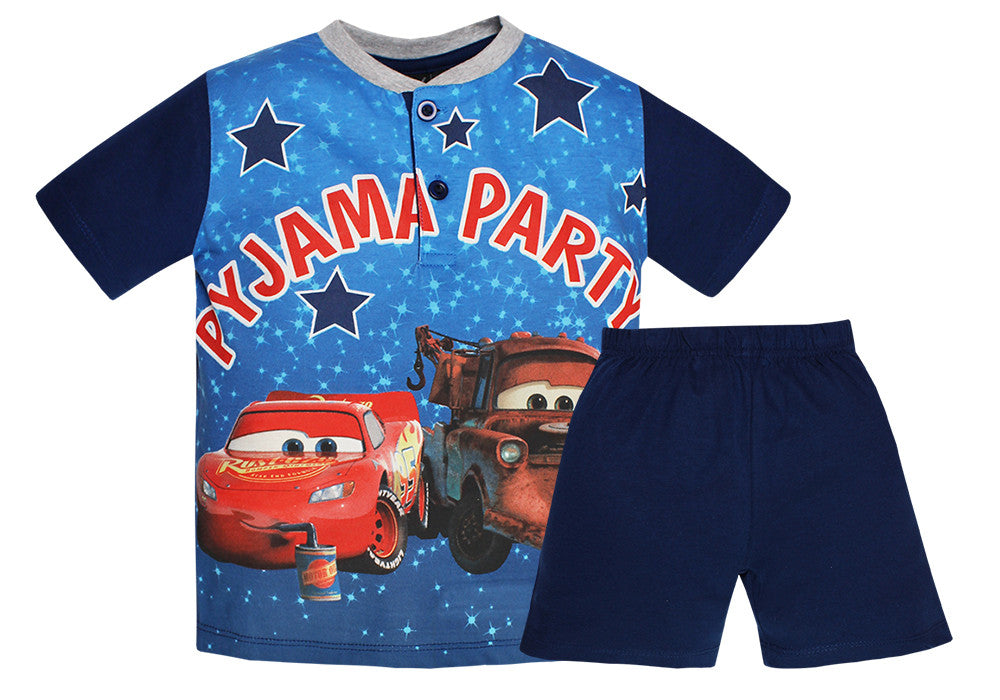 Disney Cars bērnu īsā pidžama dāvanu kastītē 3-8 gadi