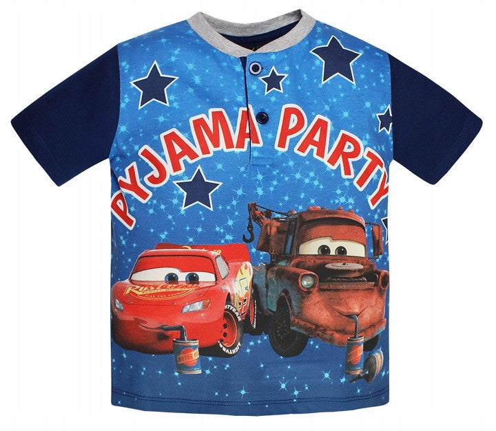 Disney Cars bērnu īsā pidžama dāvanu kastītē 3-8 gadi