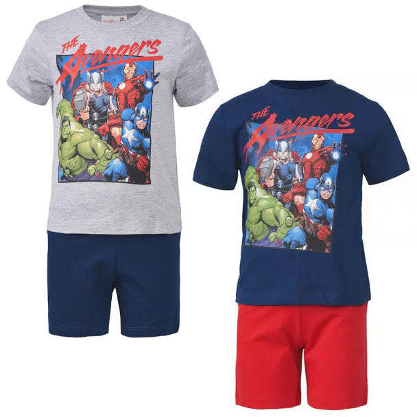 Avengers bērnu īsā pidžama 3-8 gadi