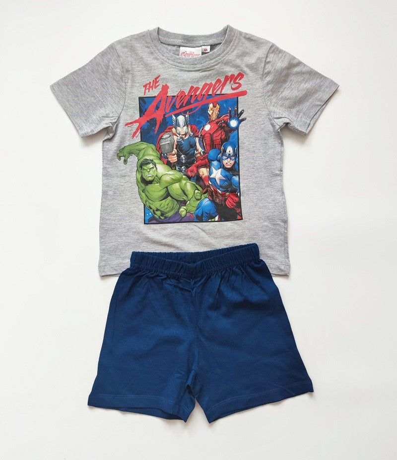 Avengers bērnu īsā pidžama 3-8 gadi