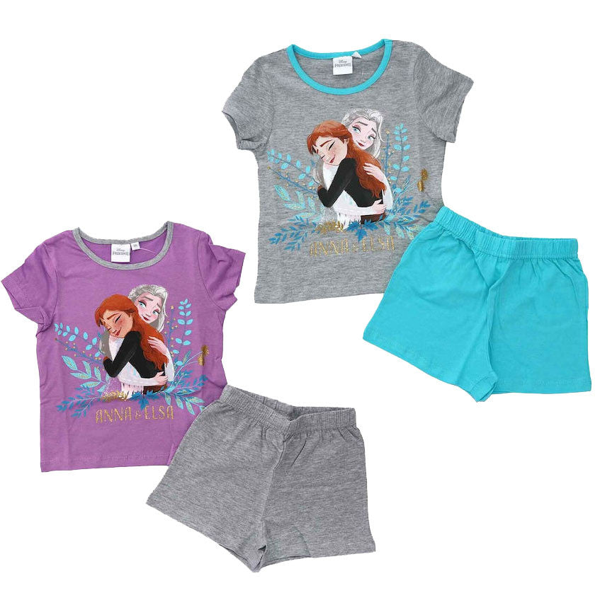 Disney Frozen bērnu īsā pidžama 3-8 gadi