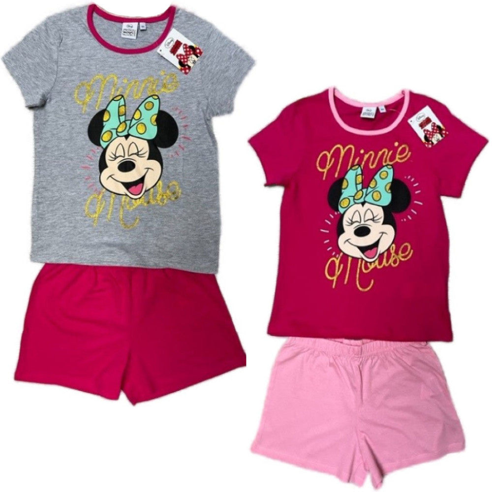 Disney Minnie bērnu īsā pidžama 3-8 gadi