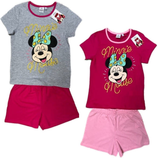 Disney Minnie bērnu īsā pidžama 3-8 gadi