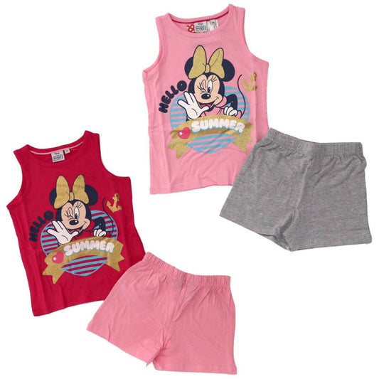 Disney Minnie bērnu īsā pidžama 3-8 gadi