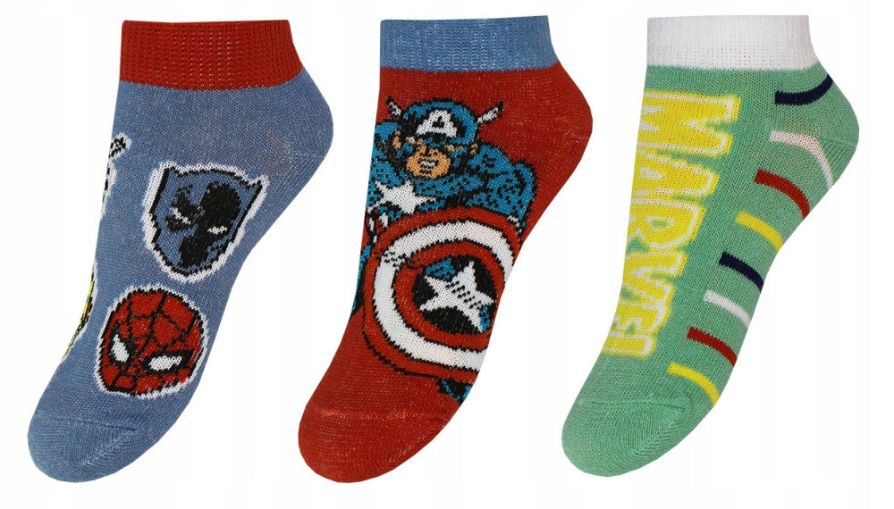 Avengers bērnu neredzamās zeķes 23-34