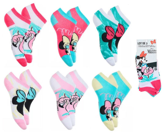 Disney Minnie Party bērnu zeķītes bez paslēpēm 23-34