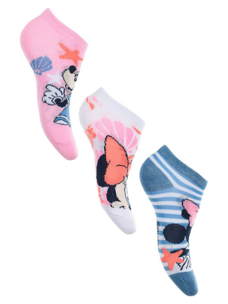 Disney Minnie Ocean bērnu zeķītes līdz potītēm 23-34