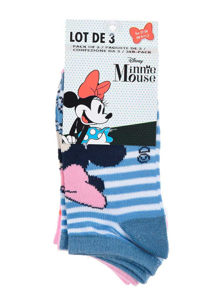 Disney Minnie Ocean bērnu zeķītes līdz potītēm 23-34