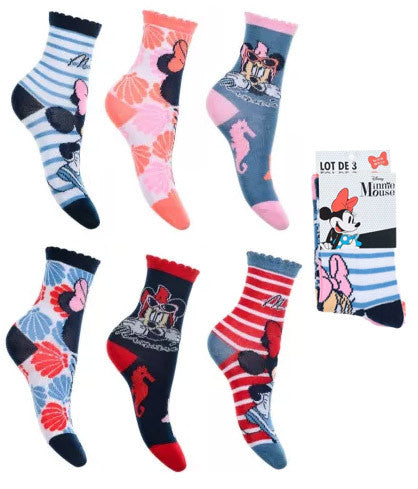 Disney Minnie Ocean bērnu zeķes 23-34