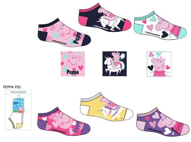 Peppa Pig bērnu zeķītes bez paslēpēm 23-34