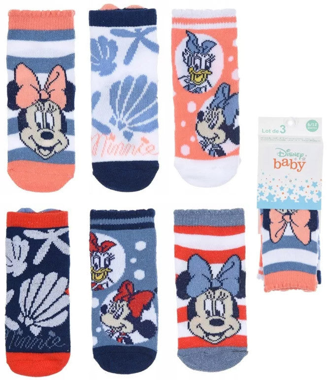 Disney Minnie mazuļu zeķītes 0-12 mēneši