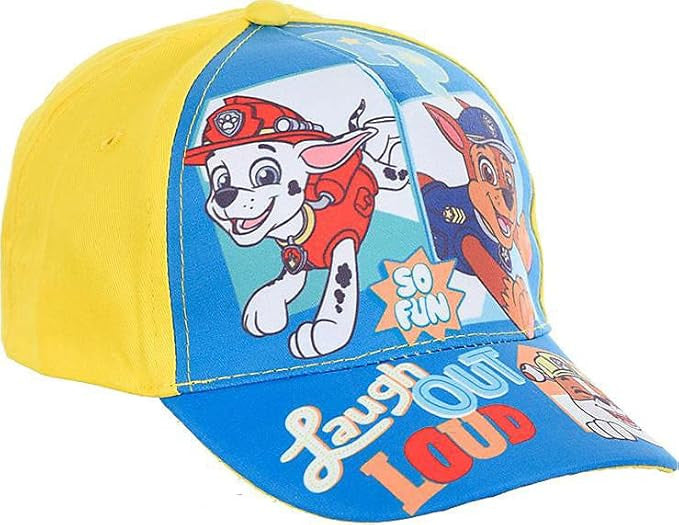 Ķepu patruļas bērnu beisbola cepure "Smiekli" 52-54 cm