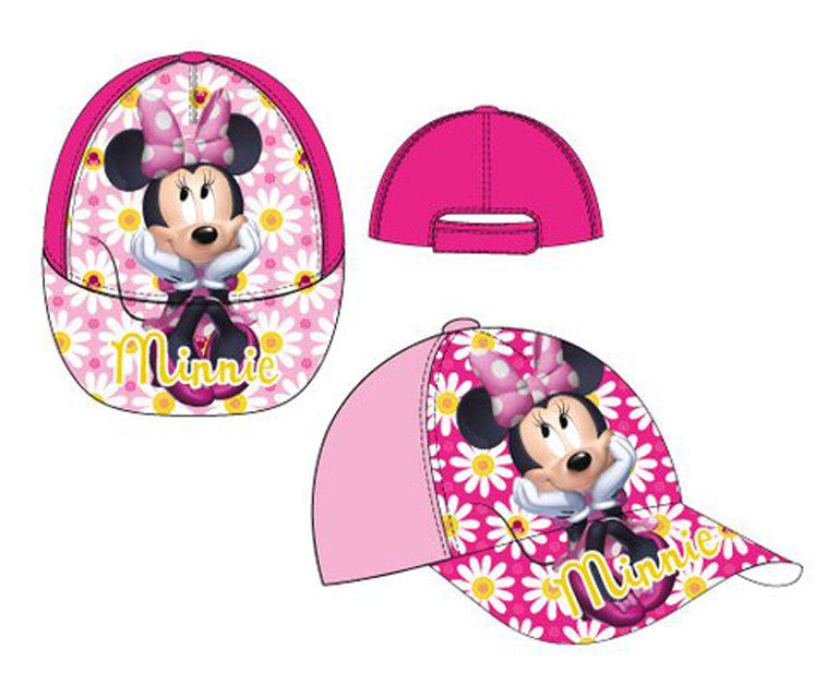 Disney Minnie Flower bērnu beisbola cepure 52-54 cm