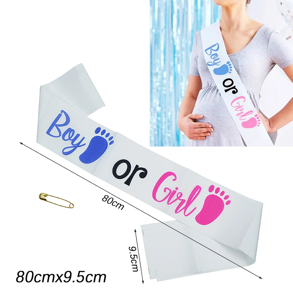 Galda piederumi dzimuma atklāšanas ballītei