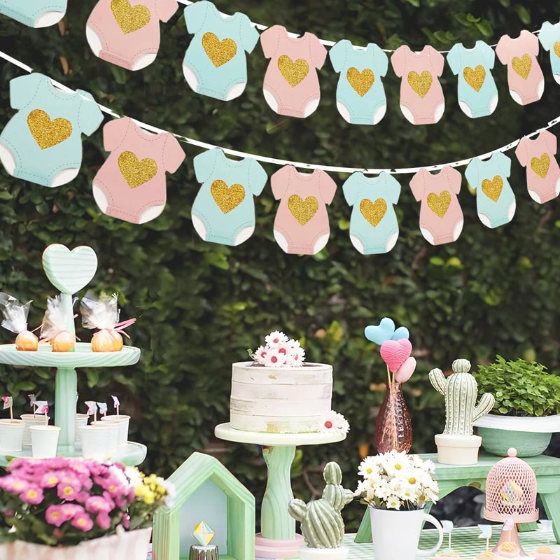 Mazuļa ballītes papīra vītnes - izkārtnes