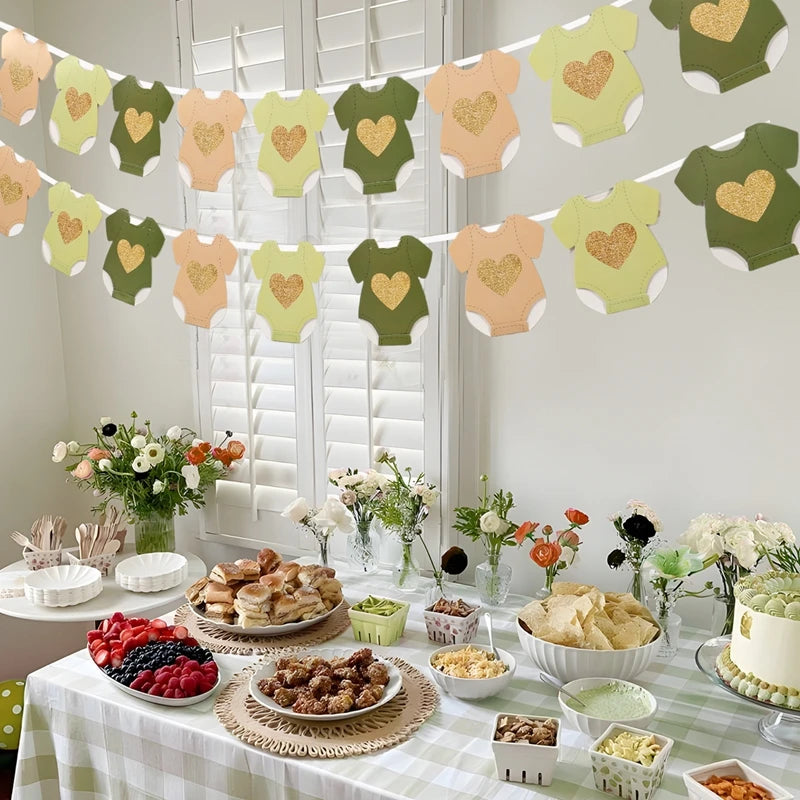 Mazuļa ballītes papīra vītnes - izkārtnes