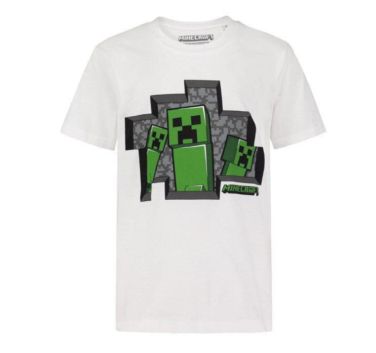 Minecraft bērnu īsās pidžamas 6-12 gadi