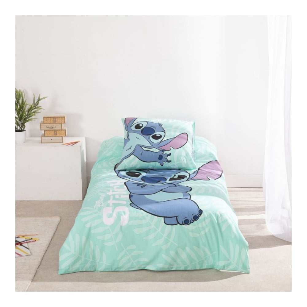 Disney Lilo un Stitch Ohana Dream gultasveļas komplekts 140–200 cm, 65 x 65 cm