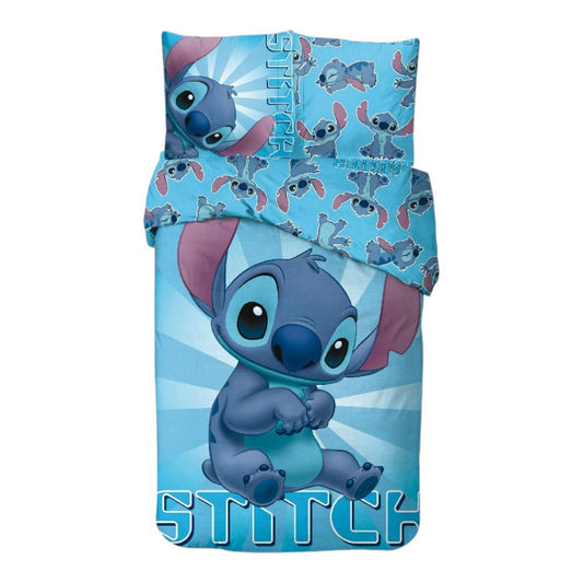 Disney Lilo un Stitch Sky gultasveļas komplekts 140–200 cm, 65 x 65 cm
