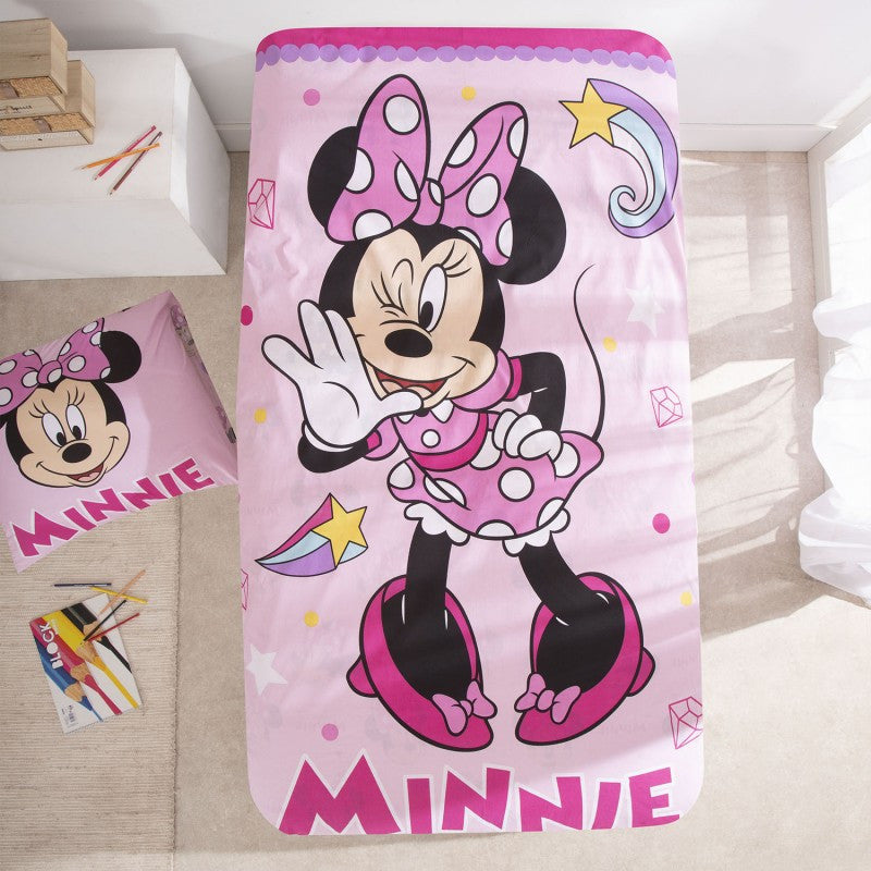Disney Minnie jauks gultasveļas komplekts 140–200 cm, 65 x 65 cm