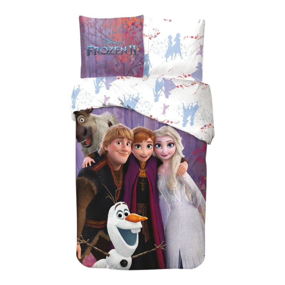 Disney Frozen Magic Team gultasveļas komplekts 140–200 cm, 65 x 65 cm