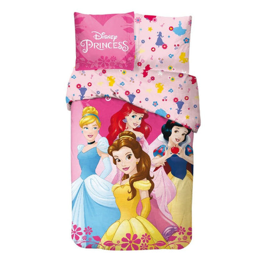 Disney Princess Royal Dreams gultasveļas komplekts 140x200cm, 65x65 cm