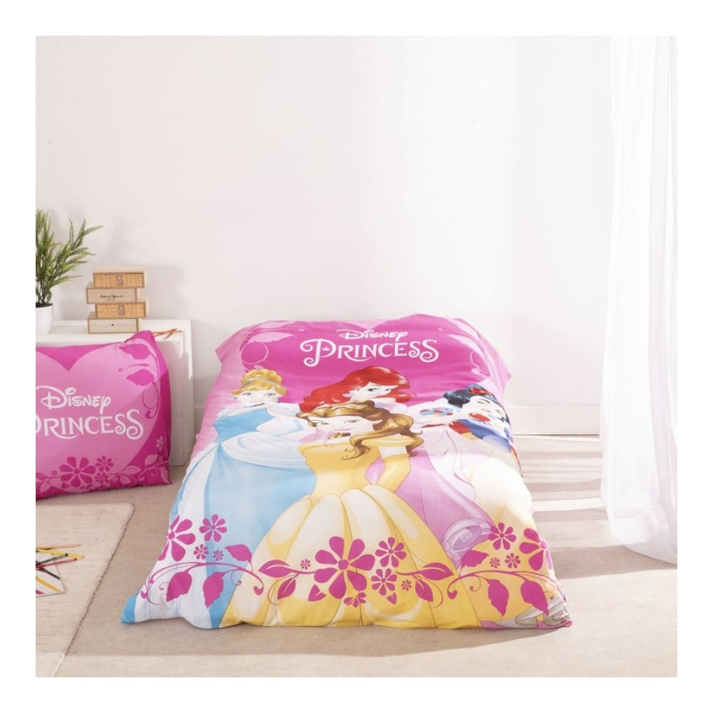 Disney Princess Royal Dreams gultasveļas komplekts 140x200cm, 65x65 cm