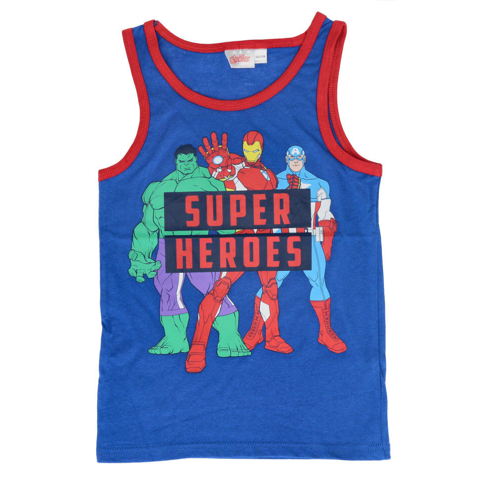 Avengers bērnu krekliņš bez piedurknēm, 2 daļu komplekts, 122-140 cm