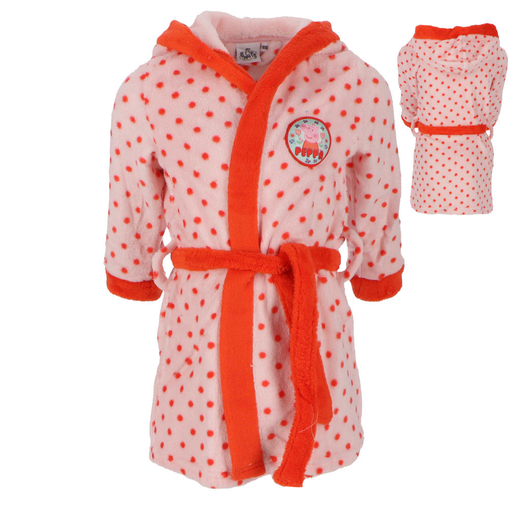Peppa Pig Pink Polka bērnu halāts 98-116 cm