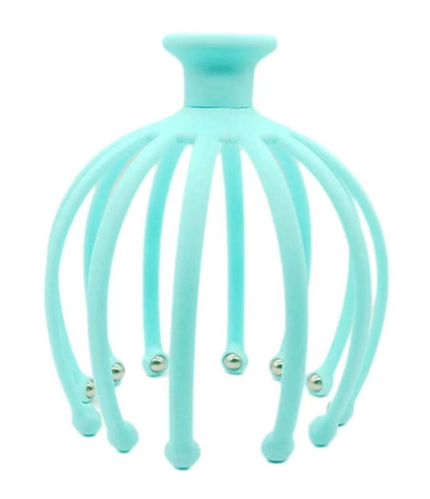 Relaksējošais galvas masieris - astoņkājis