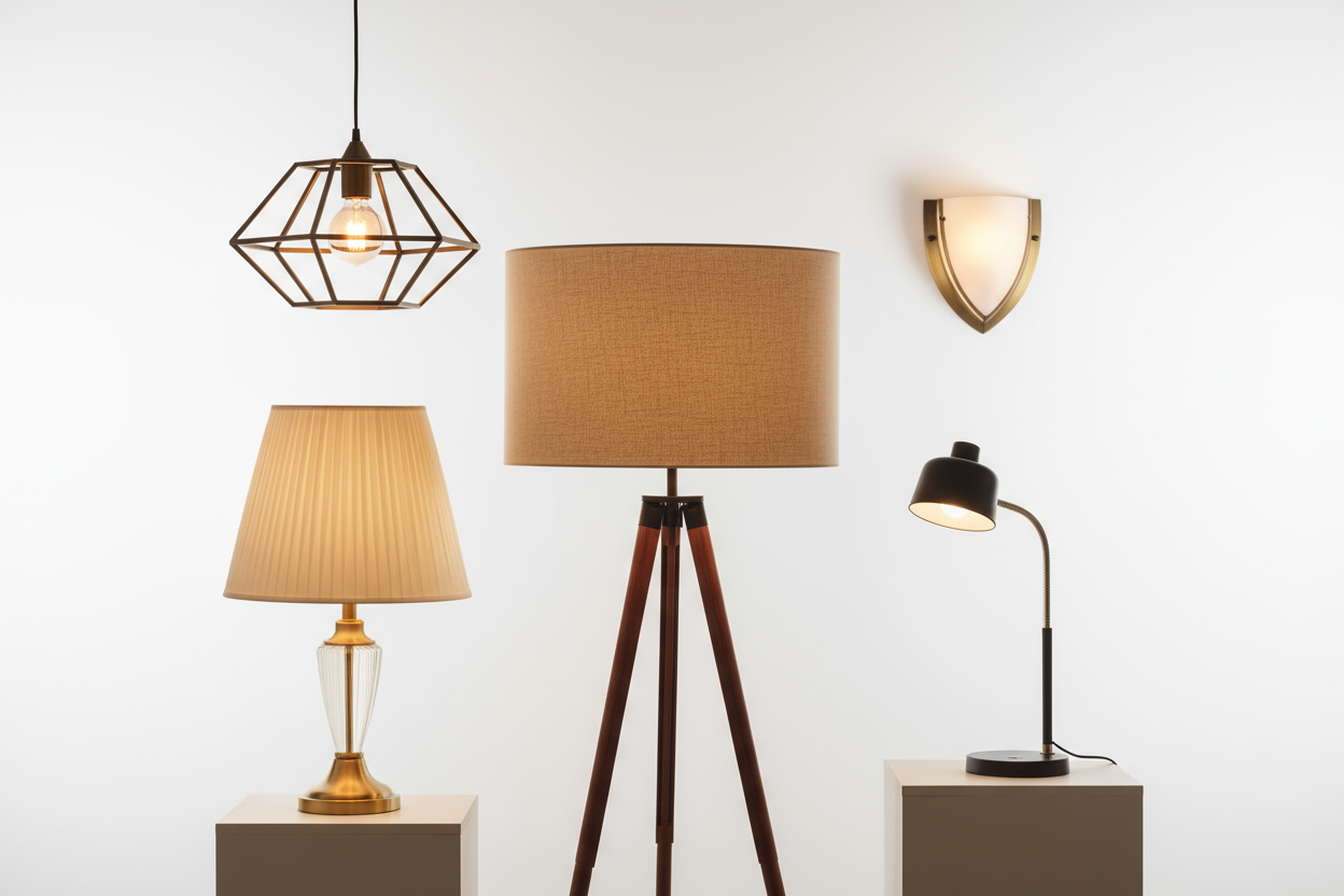 different home lamps/lightning