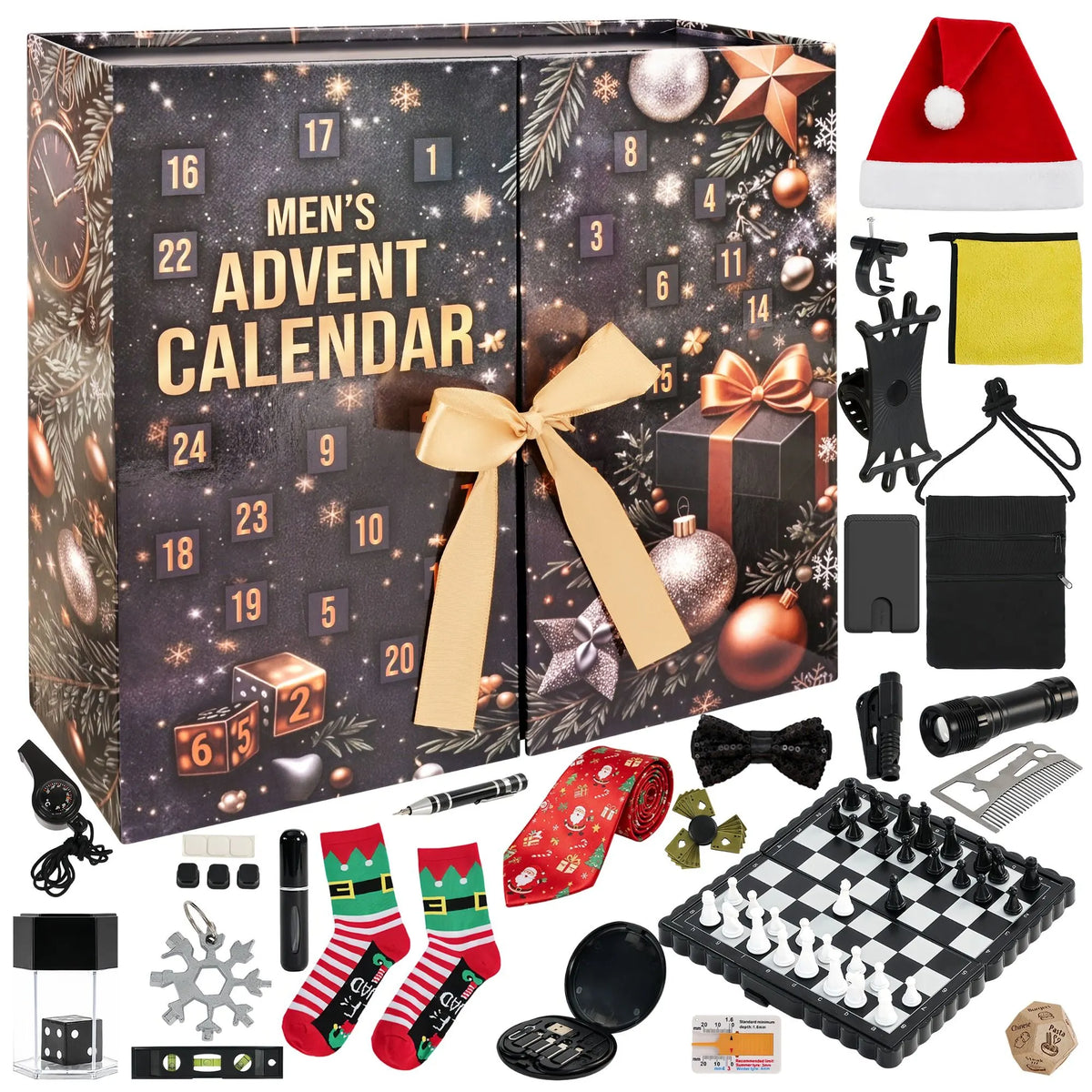 Adventes kalendārs vīriešiem – 24 dāvanu komplekts