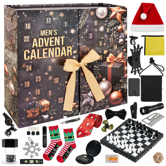 Adventes kalendārs vīriešiem – 24 dāvanu komplekts