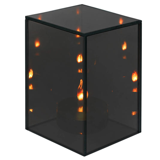 Spoguļveida LED laterna 3D efektam, 10 × 15 cm, bateriju
